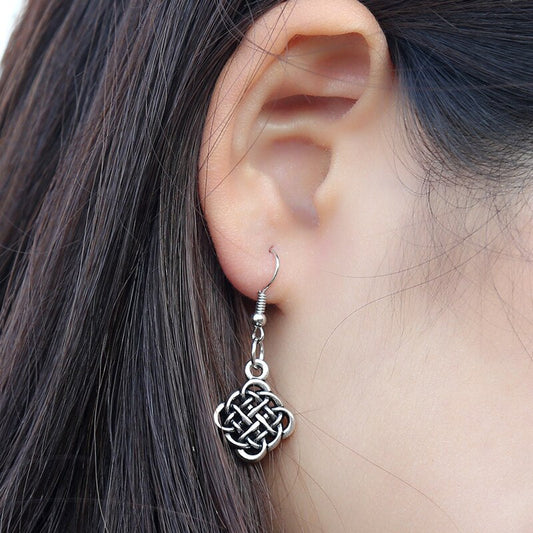 pendientes nudo celtico
