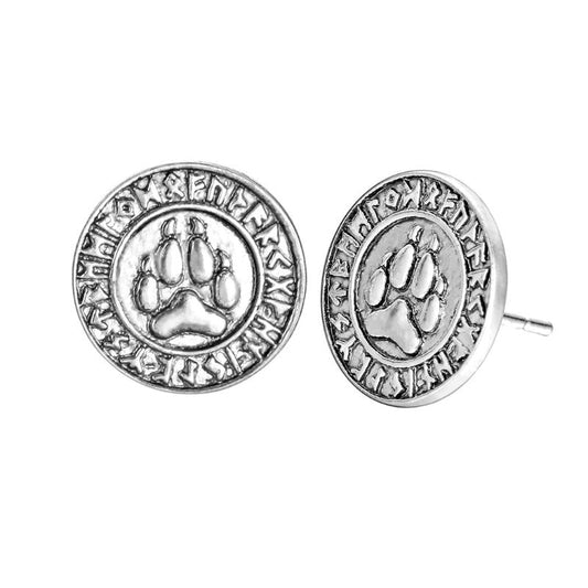 pendientes patas lobo