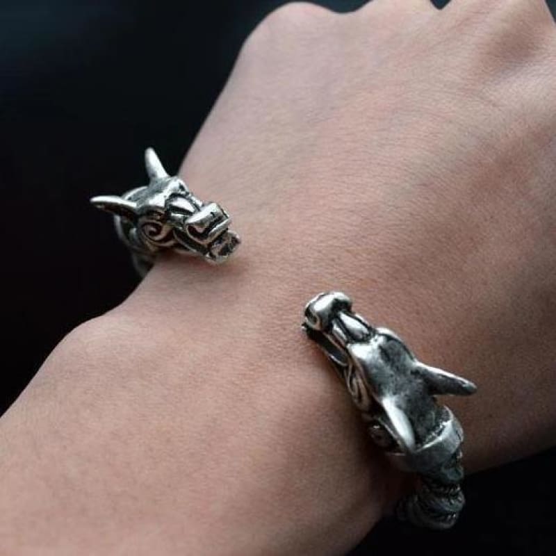 Pulsera lobo vikingo