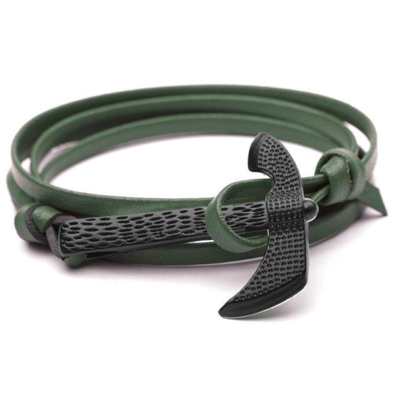 Pulsera Hacha Verde