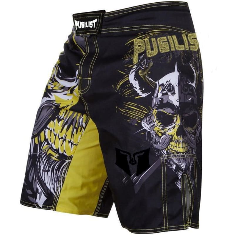 short deportivo calavera