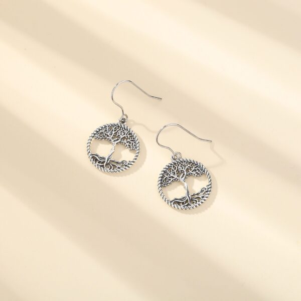 pendientes arbol de la vida mujer