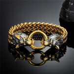 brazalete cabeza de lobo