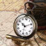 reloj de bolsillo acero inoxidable