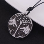 collar lobo yggdrasil plaetado