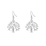 pendientes plata arbol de la vida