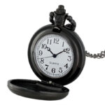 reloj de bolsillo runas negro
