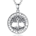 colgante arbol plata runas