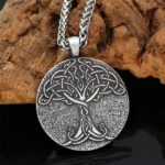 colgante arbol plata