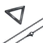 colgante vikingo nordico runas negro