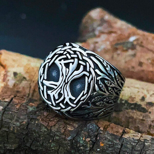 anillo de arbol de la vida hombre