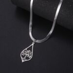 colgante plata arbol de la vida