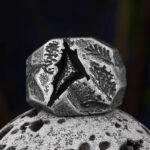 anillo vikingo artesanal