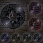 reloj triqueta de pared