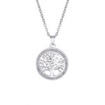collar arbol de la vida en plata