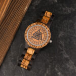 reloj valknut madera hombre