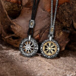 collar vikingo acero