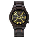 reloj de madera vegvisir