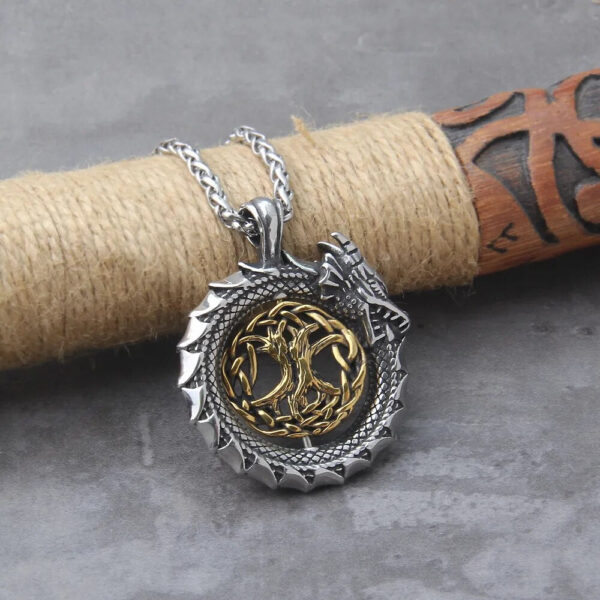 colgante giratorio ouroboros