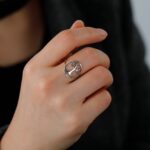 anillo arbol de la vida plata y oro mujer