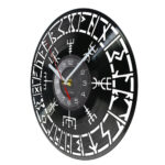reloj de pared de vikingo