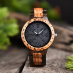 madera reloj vegvisir