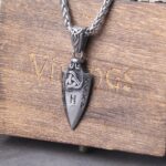 colgante vikingo punta flecha