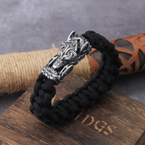 pulsera lobo vikingo