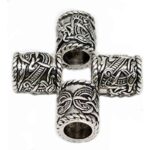 abalorios barba plata