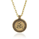 colgante vikingo valknut