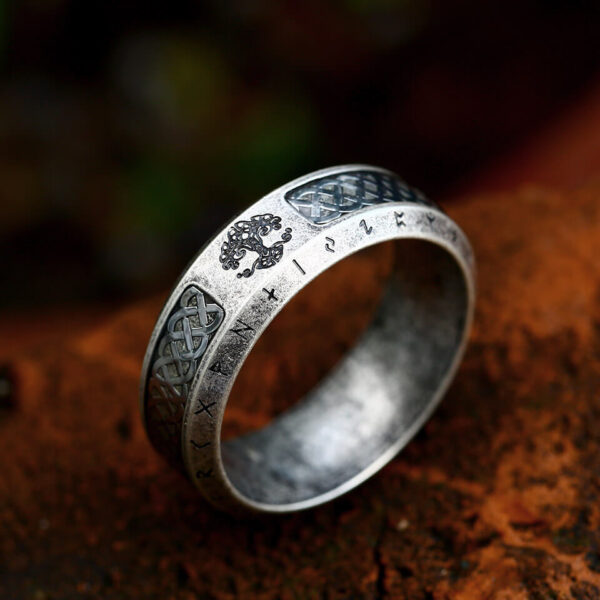anillo arbol de la vida nudo