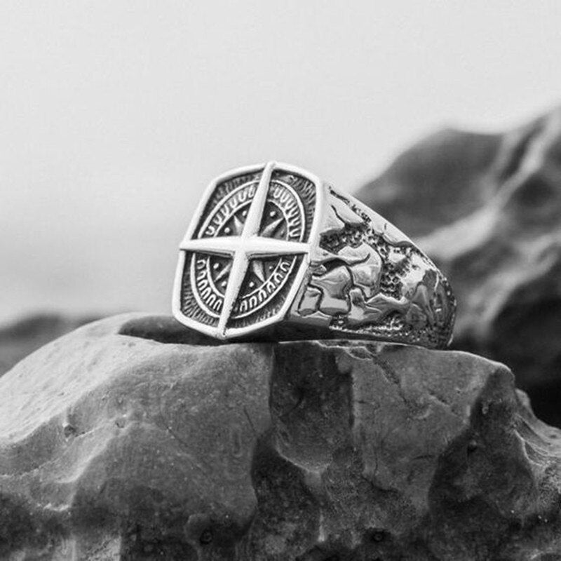 Anillo Brújula anillo brújula