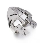 anillo casco guerrero