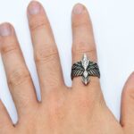 anillo vikingo cuervo