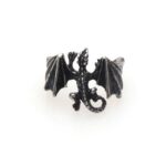 anillo vikingo dragon