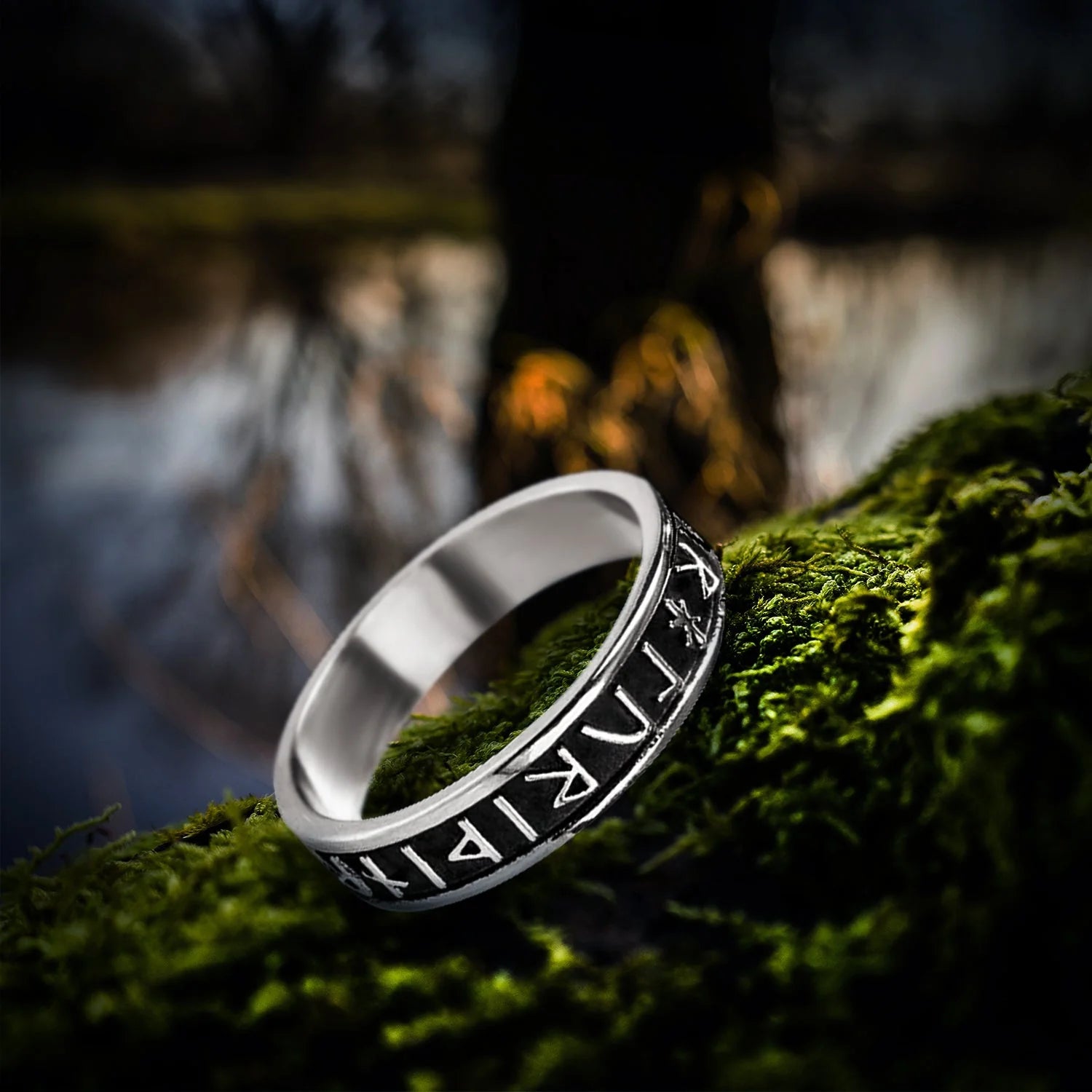 Anillo Futhark Runas Anillo Futhark Runas