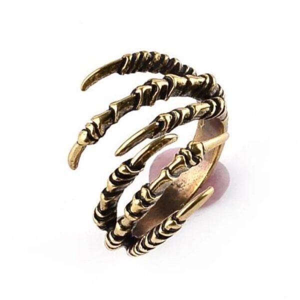 anillo garra de dragon