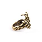 anillo vikingo dragon