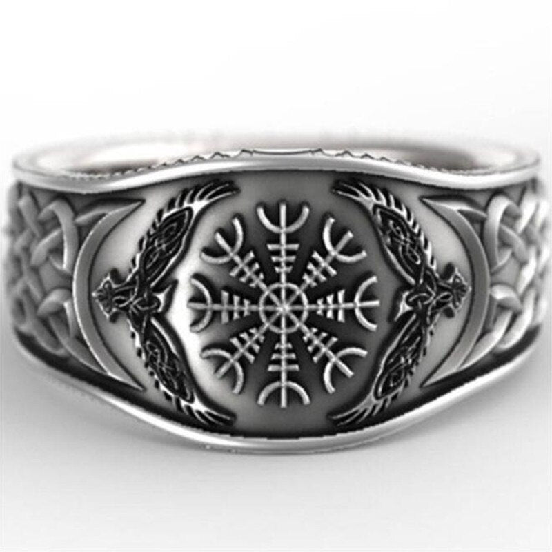 Anillo Mitología Nórdica Anillo Brújula Celta
