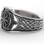Anillo vikingo brujula