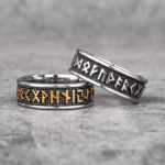 anillo nordico con runas