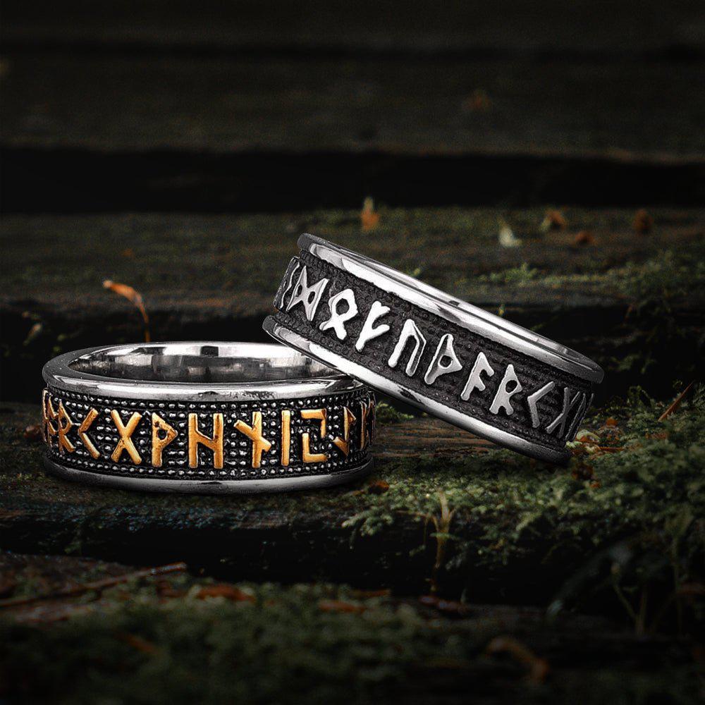 Anillo Nórdico con Runas anillo nordico con runas