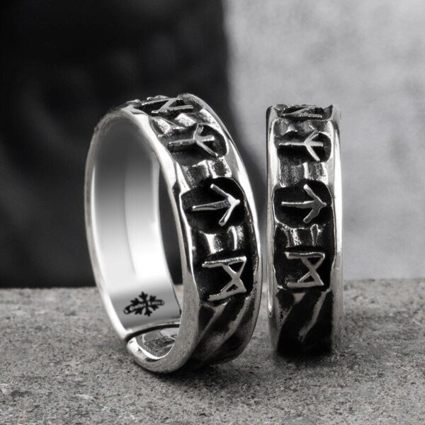 Anillo Runas Vikingas