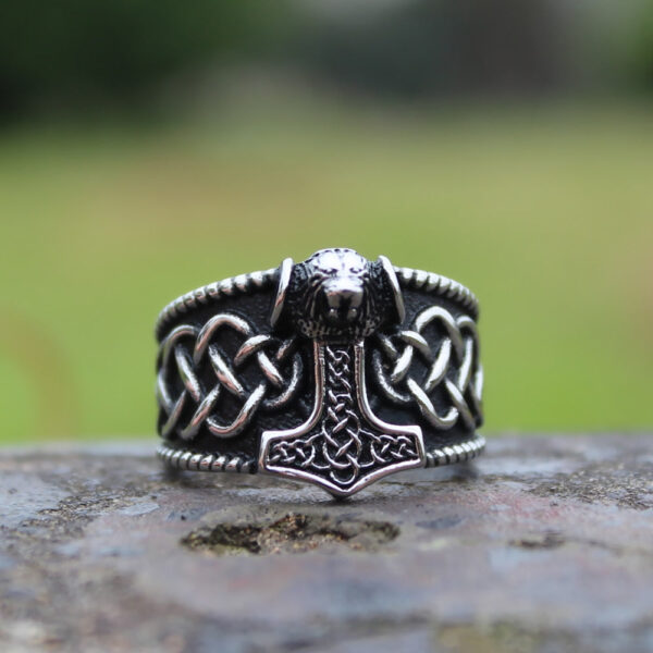 anillo thor martillo