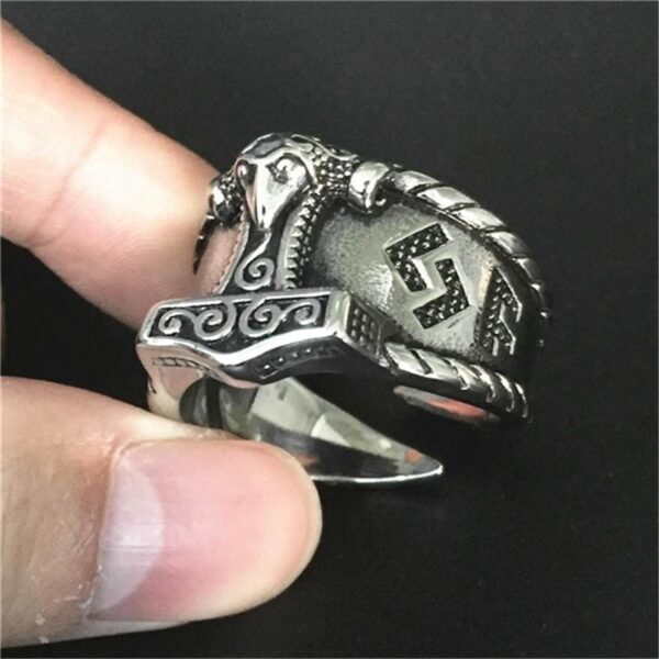 anillo martillo thor