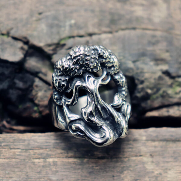 anillo tronco arbol