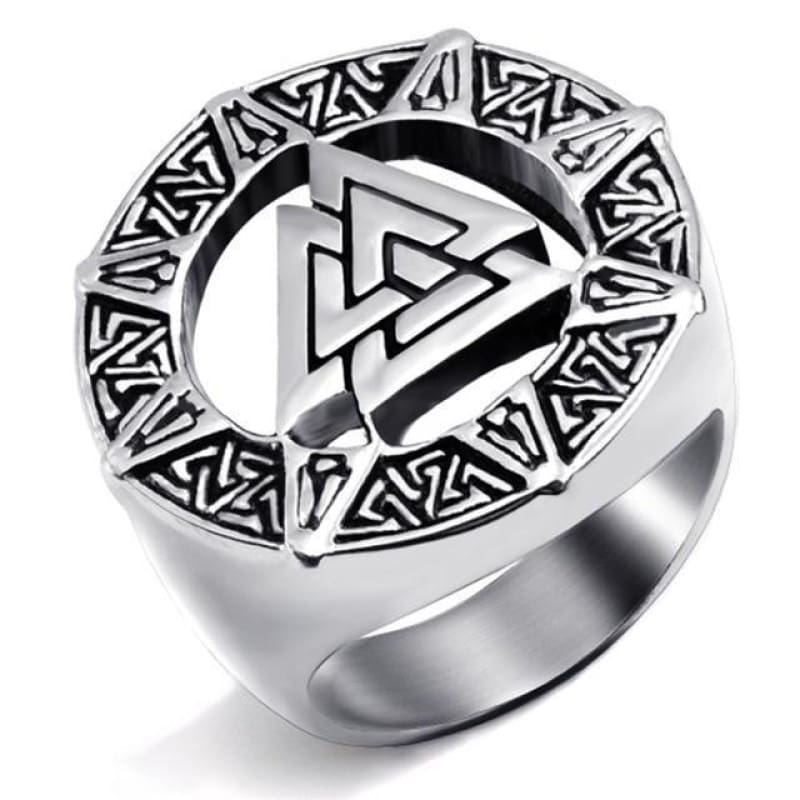 Anillo Valknut Vikingo anillo valknut