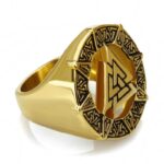 anillo de vikingo valknut