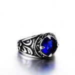 anillo vikingo piedra