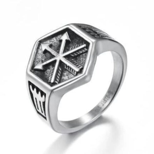 anillo vikingo flecha